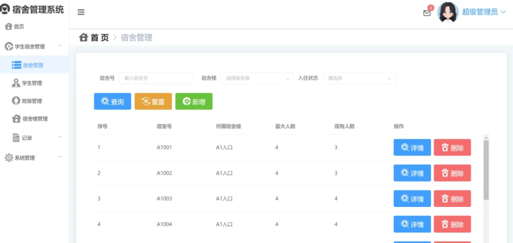 图片[2]-宿舍管理系统（源码）-富贵资源网
